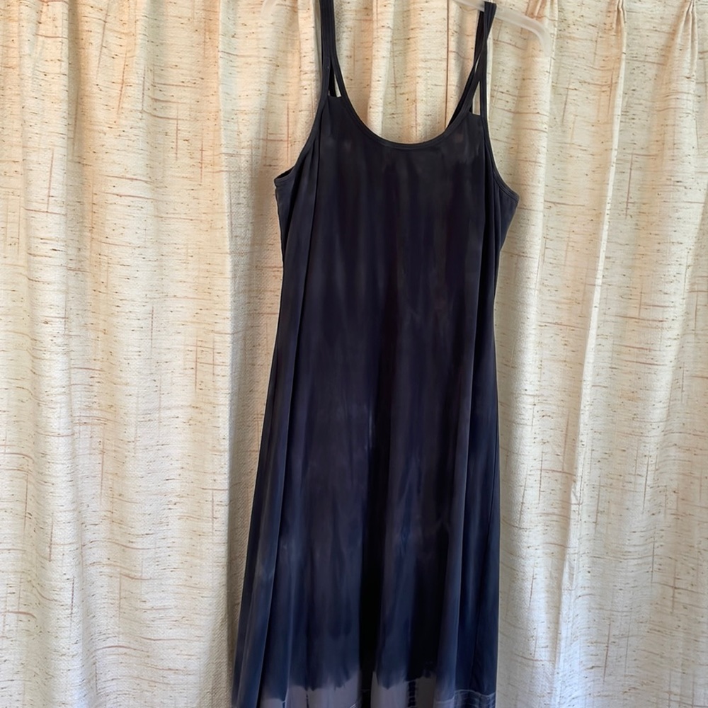 Athleta Womens XL Hi- Low Dress Tie Dye